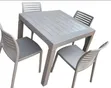 Monarch Plastic Dining Table and 4 Chairs - 2