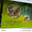 Bamboo Wine Bottle Holder Stand - 1