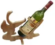 Bamboo Wine Bottle Holder Stand - 2