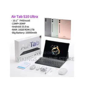 New AirTab S10 Ultra 16GB Tablet