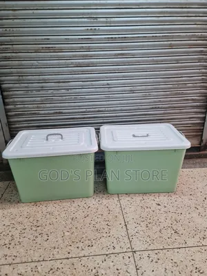120 Litre Plastic Storage Box - Green