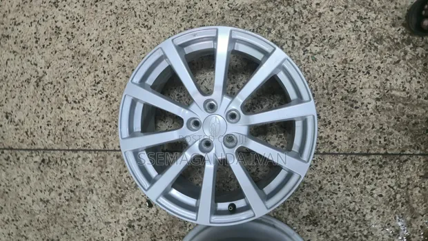 Subaru Silver Sport Rims 17" - 1