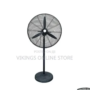 650mm Industrial Electric Stand Fan - Copper Motor