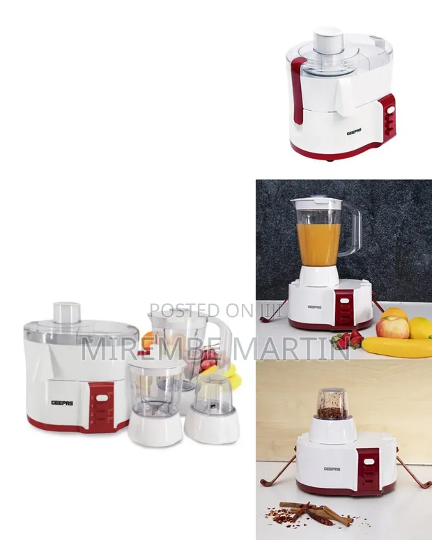 4-in-1 Food Processor, 600W - 1