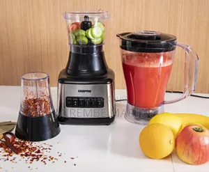 Geepas GSB44017 500W 3-in-1 Stainless Steel Blender