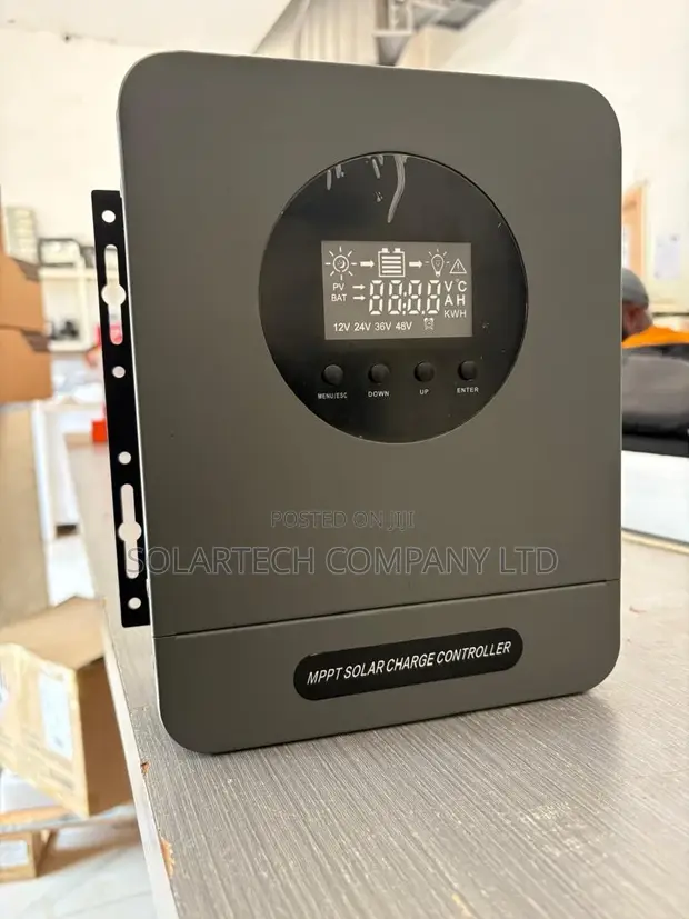 24V MPPT 60A Solar Charge Controller for Lithium/AGM/Gel Batteries - 1