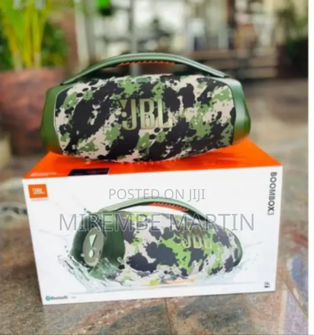 JBL Boombox 3 Portable Wireless Bluetooth Speaker - Camouflage - 1