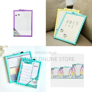 Double Sided Dry Erase Magnetic Whiteboard Easel