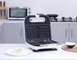 Geepas GWM676 Electric Waffle Maker (700W, 2-Slice) - 2