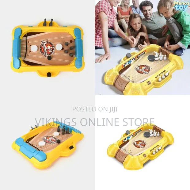 Manos Mini Desktop Bowling Game Board Set - 1