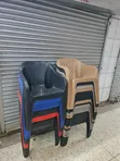 Brand New Plastic Sofa Chairs - 2