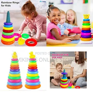 FunBlast Rainbow Baby Stacking Rings
