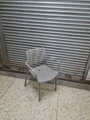 Nexus Plastic Chairs for Outdoor Dining - Gray
