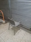 Nexus Plastic Chairs for Outdoor Dining - Gray - 3