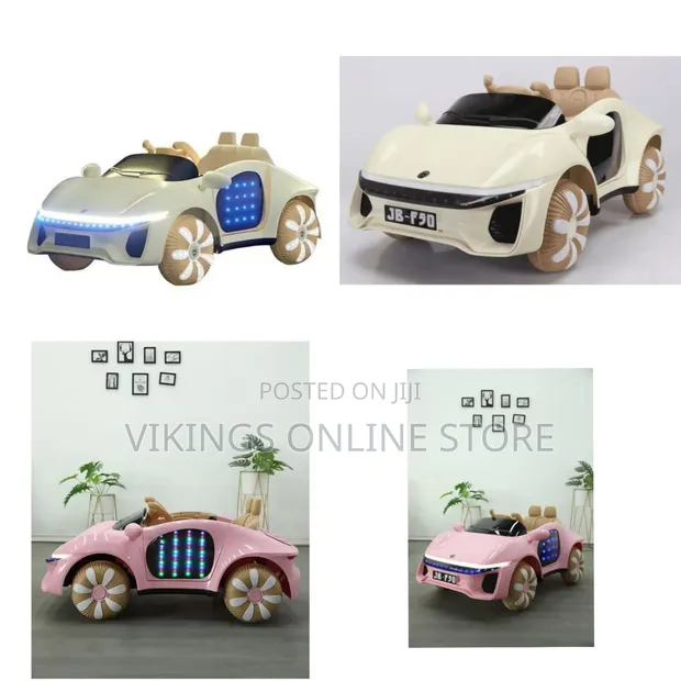 Large Electric Ride-On Sports Car with Remote Control - 1