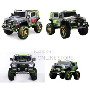 12V Battery Operated Ride-On Jeep for Kids (Ages 2-8)