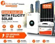 1.28kWh 1kVA Felicity Hybrid Solar System Kit - 1