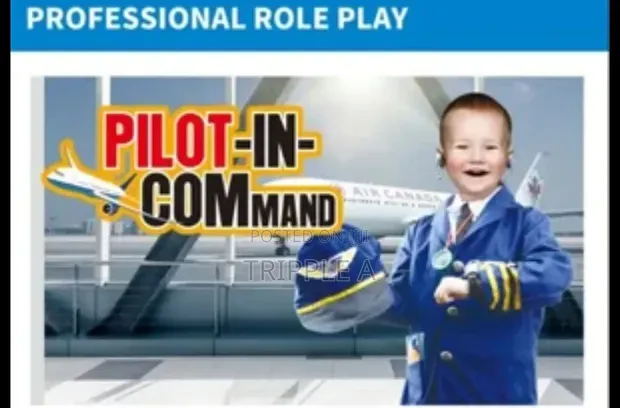 Pilot in Command Kids Play Costume - 1