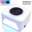 Modern 8 Rechargeable Nail Dryer with LED Screen - 1