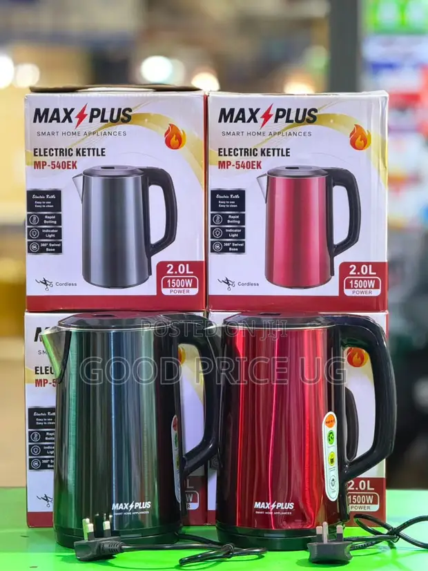 Max Plus Electric Kettle 2L MP-540EK - 1