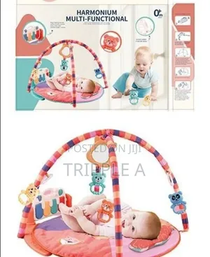 Multifunctional Baby Play Gym Mat with Music