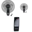 Sonashi 16 Inch Wall Fan with Remote Control - Black SF-8007WR - 1