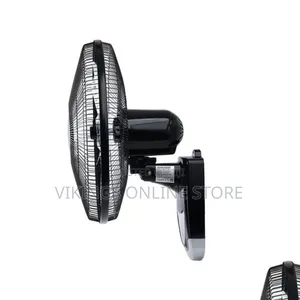 Sonashi 16 Inch Wall Fan with Remote Control - Black SF-8007WR