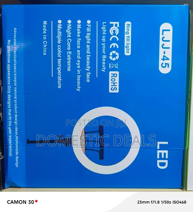 LJJ-45 LED Ring Fill Light Kit - 1
