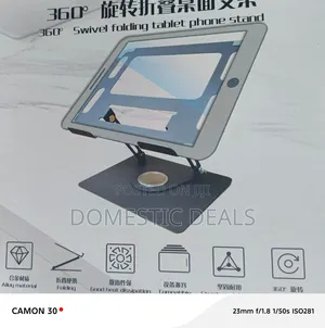 AWEI X46 Laptop Stand with 360° Rotating Base