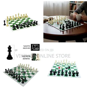 The Criff Foldable Tournament Chess Set - 51x51cm