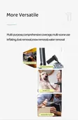 Rechargeable Mini Violent Jet Fan - Powerful Blower - 3