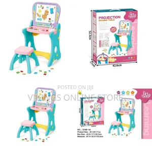2-in-1 Children's Digital Drawing Table with Art Projector