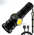 Ultra-Bright Waterproof LED Flashlight with Zoom - 3