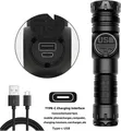 Ultra-Bright Waterproof LED Flashlight with Zoom - 4