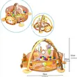 3 in 1 Cartoon Baby Infant Activity Gym Play Mat - 2
