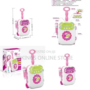 Melody Music Trunk Singing Kids Microphone Toy Set