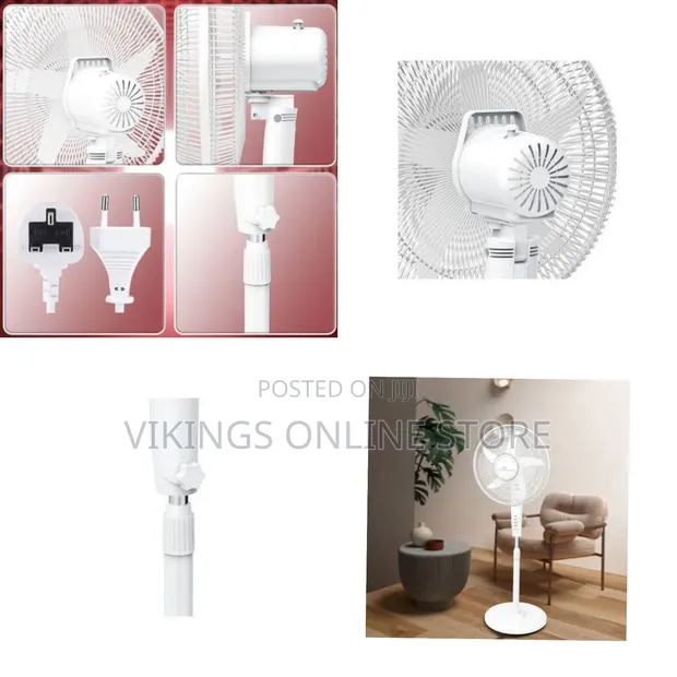 Winning Star AC 16-Inch 5-Leaf Electric Floor Fan - 1