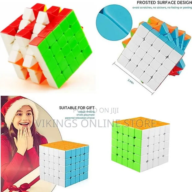 Cuberspeed Moyu 5x5 Stickerless Speed Cube - 1
