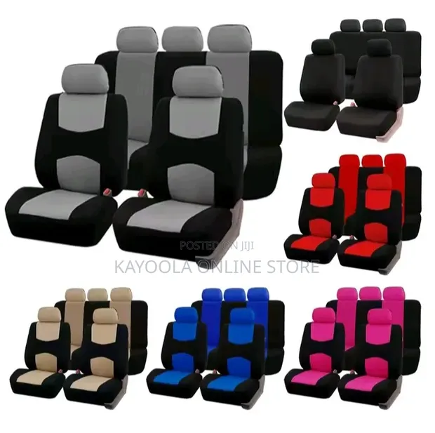 Universal Fit Leather Car Seat Covers - 1