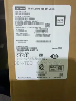 New Lenovo ThinkCentre Neo 50T Desktop Computer
