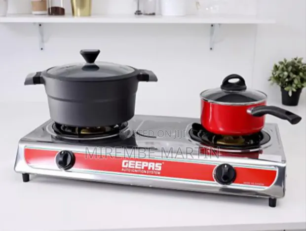 Brand New Geepas Stainless Steel Gas Stove - 1