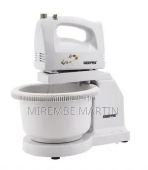 Geepas 250W Hand Mixer with Stand & Bowl
