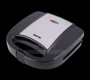 Portable 700W 2-Slice Grill Maker with Non-Stick Plates