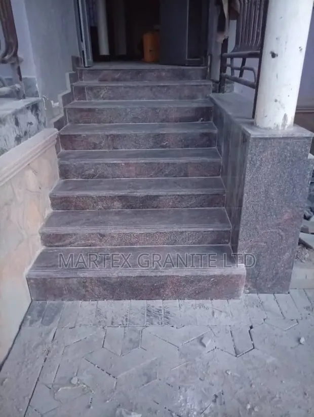 Staircase Finishing - Granite & Marble Works - 1