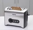 Geepas 900W 2-Slice Stainless Steel Toaster - 1