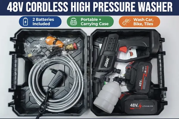 48V Cordless High Pressure Washer - 1