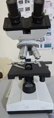 Used Microscope with Working Objective Lenses - 2