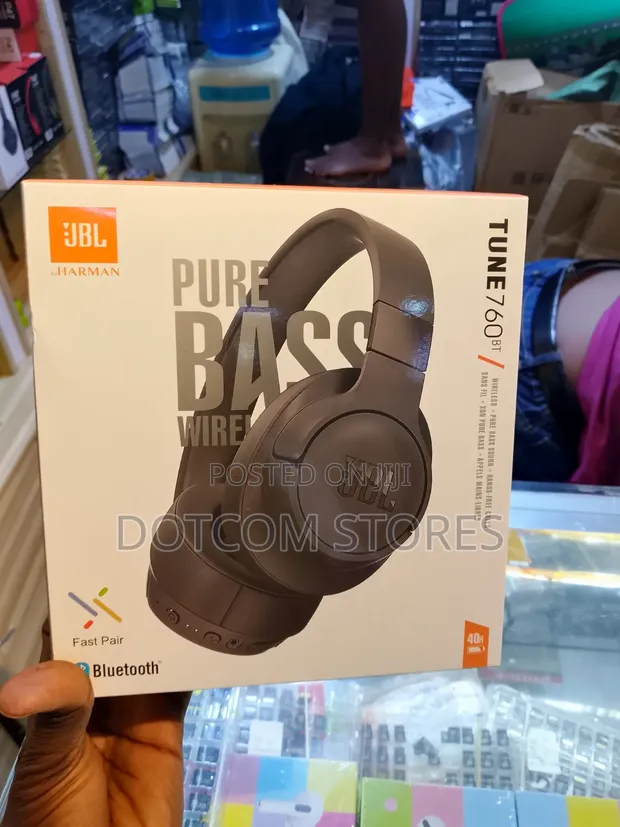 JBL Tune 760BT Wireless Over-Ear Bluetooth Headphones - 1