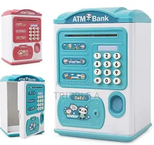 Electronic Money Bank with Password & Fingerprint Lock