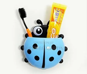 Ladybug Toothbrush Holder with Suction Cup